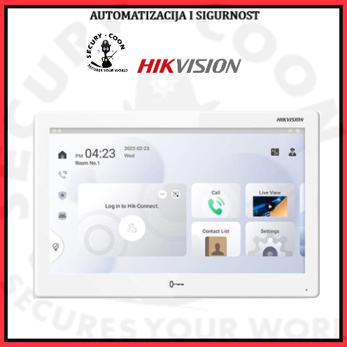 UNUTARNJA JEDINICA HIKVISION DS-KH9510-WTE1 UNUTARNJA JEDINICA HIKVISION DS-KH9510-WTE1